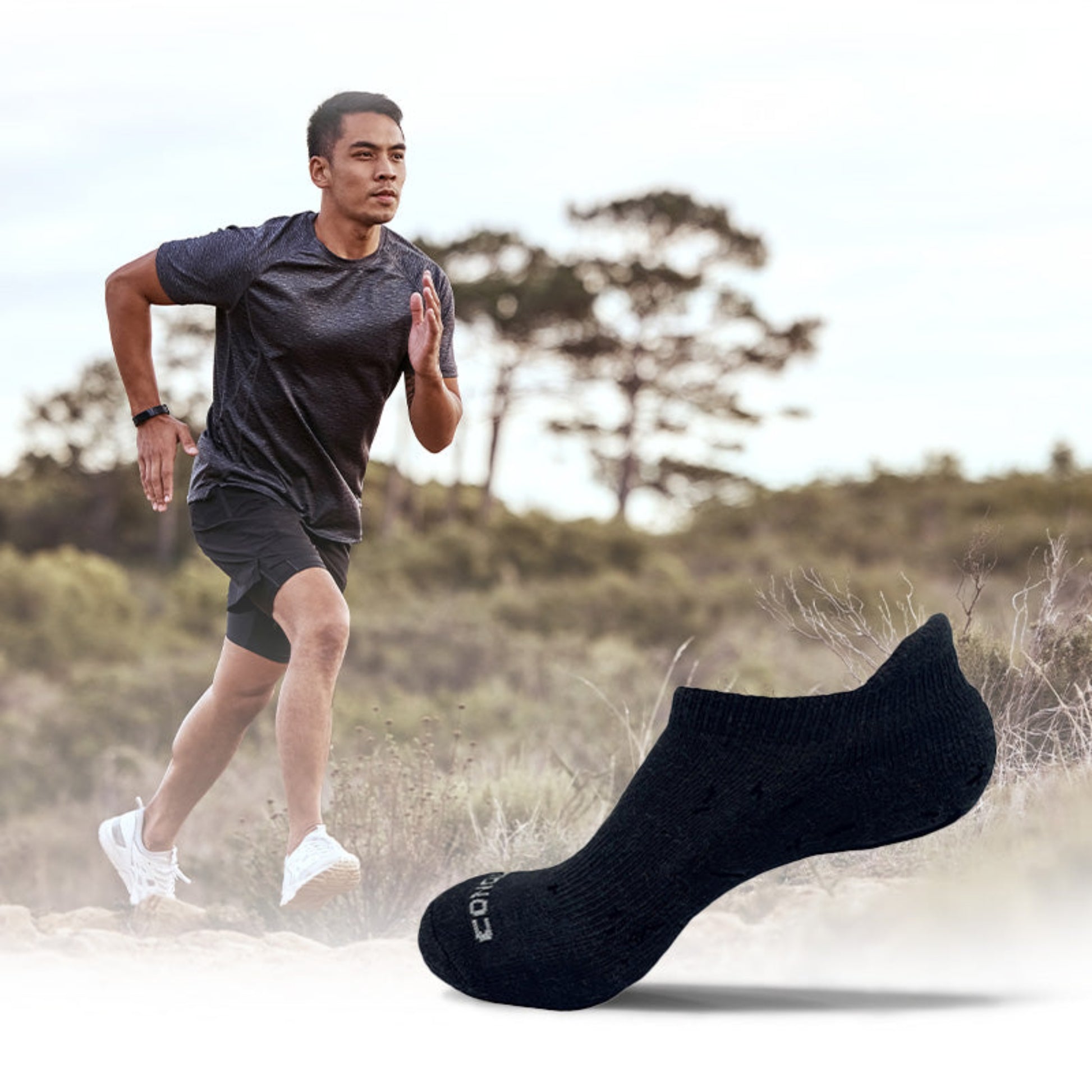 Conquer Lightweight Micro Alpaca Sock