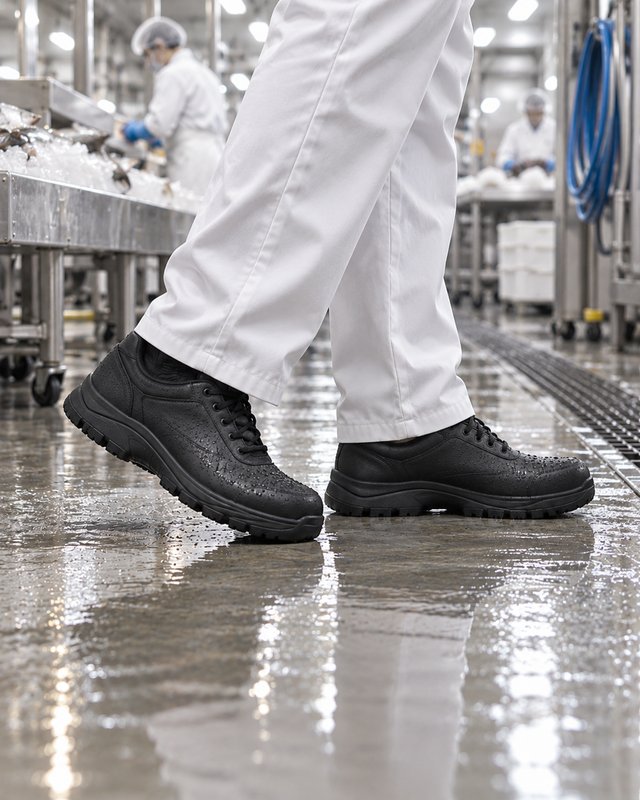 Slip-Resistant work shoes